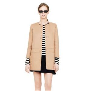 Club Monaco Samone Camel Duster Coat XS